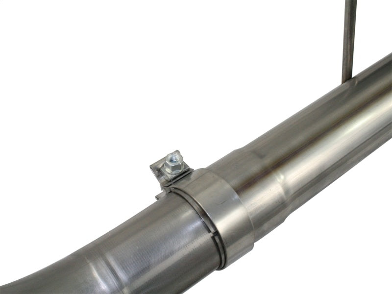 aFe 49-46008-B MACHForce XP Exhausts Cat-Back SS-409 EXH CB Toyota Tundra 10-11 V8-5.7L 145.7 WB (blk tip)