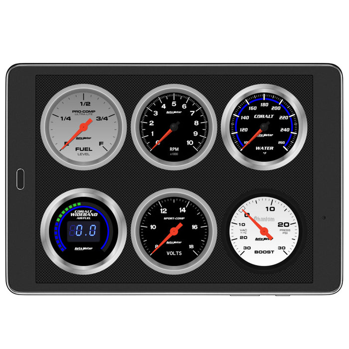 AutoMeter 6036 Autometer OBD-II Wireless Data Module Bluetooth DashLink for Apple IOS & Andriod Devices