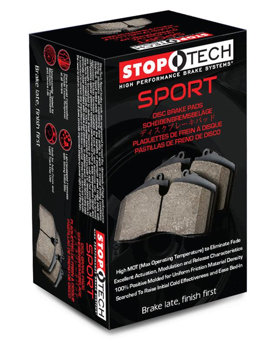 Stoptech 309.09180 StopTech Performance 07-09 BMW E90/E92/E93 335i Coupe/Sedan Front Brake Pads D918