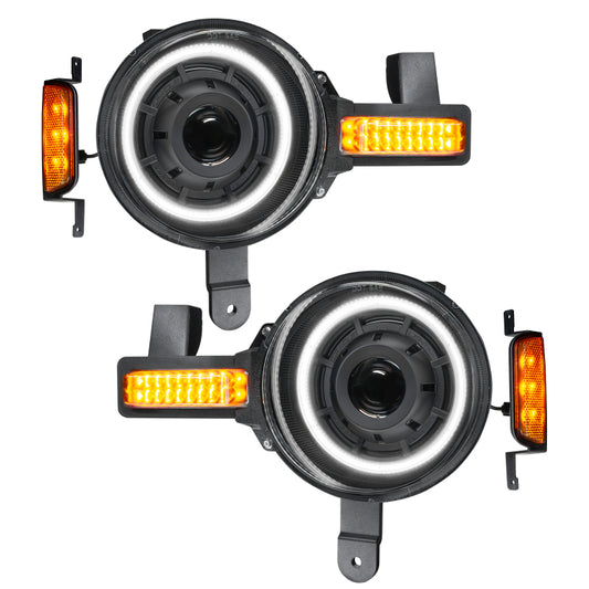 ORACLE Lighting 5886-001 Oracle Ford Bronco 21+ Oculus Bi-LED Projector Headlights