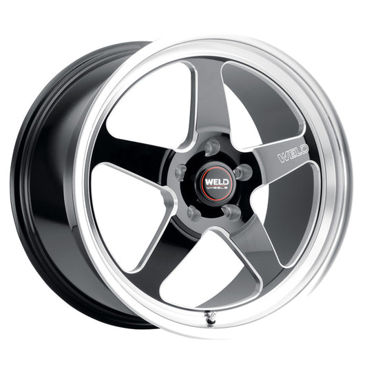 Weld S10409586P13 S104 20x9.5 Ventura 5x135 ET13 BS5.75 Gloss BLK MIL DIA 87.1