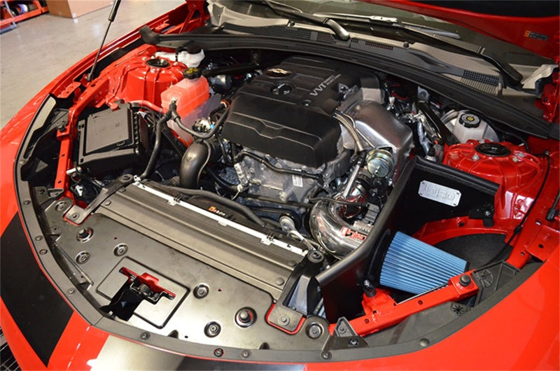 Injen PF7017WB 2016+ Chevy Camaro 2.0L Wrinkle Black Power-Flow Air Intake System