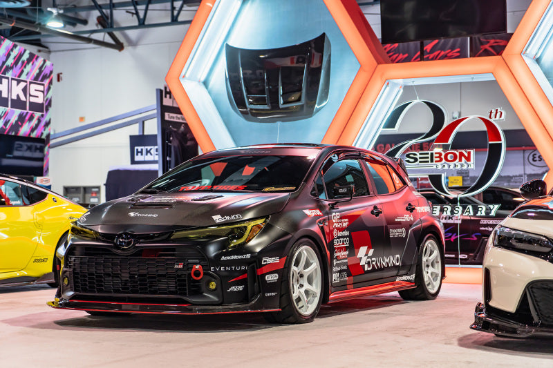 CSF 8285B 2023+ Toyota GR Corolla/2020+ GR Yaris High Performance Stepped Core Intercooler System - Black