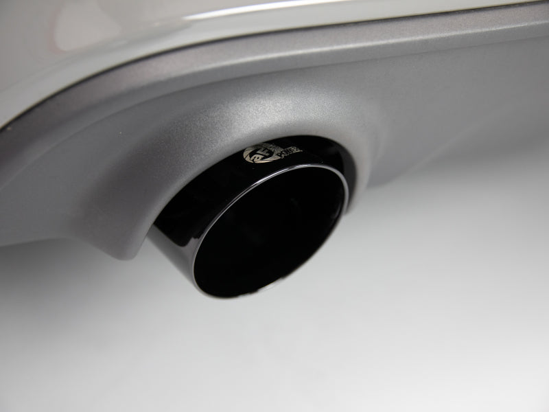 aFe 49C32068-B MACH Force-XP 4-1/2in Black OE Replacement Exhaust Tips - 15-19 Dodge Charger/Hellcat
