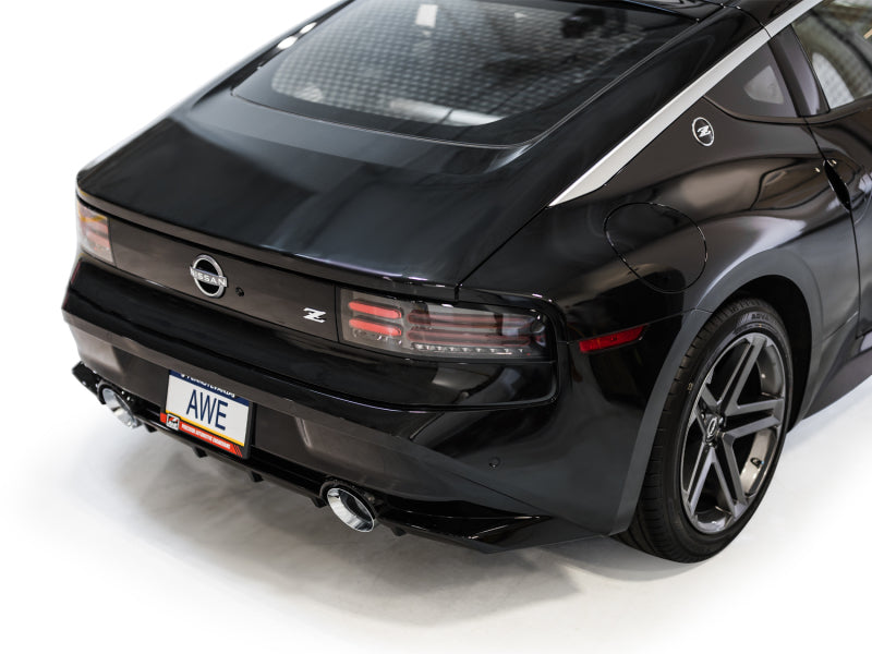 AWE Tuning 3020-32400 AWE 2023 Nissan Z RZ34 RWD Track Edition Catback Exhaust System w/ Chrome Silver Tips