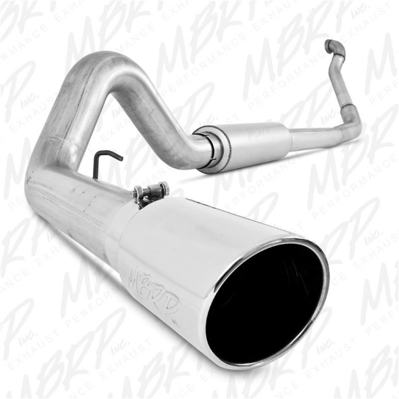 MBRP S6218AL 1994-1997 Ford F-250/350 7.3L Turbo Back Single Side Off-Road (Aluminized downpipe)