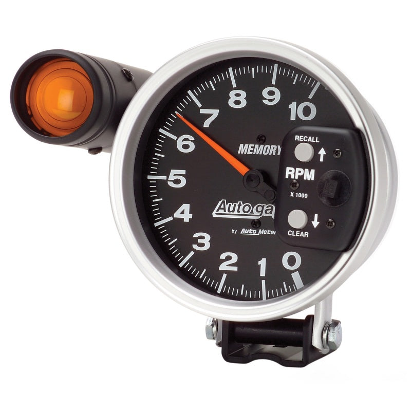 Autometer ATM233906 5in Auto Gage Monster Tach w/Light & Recall