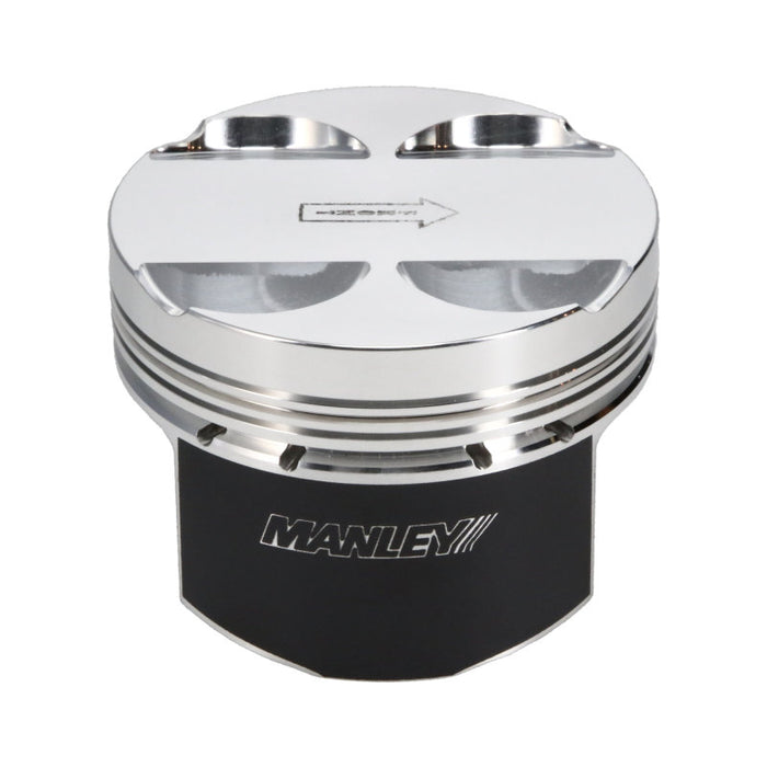 Manley Performance 616005C-4 Manley Hyundai Genesis Coupe 2.0L Turbo 86.0mm +.5mm Oversized Bore 9.3:1 Dish Piston Set with Rings