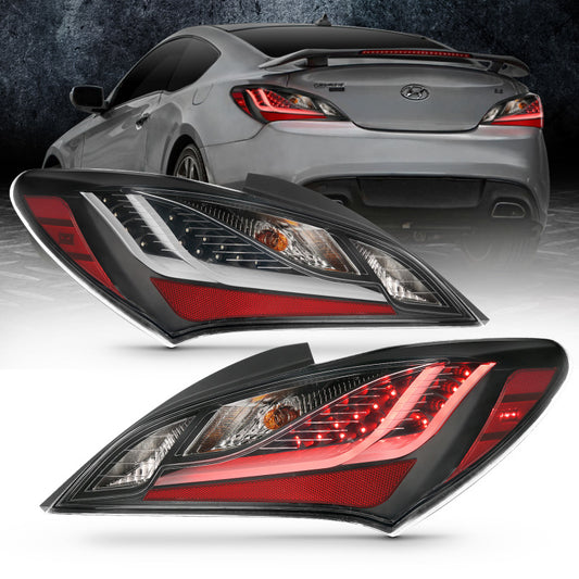 ANZO 321347 10-13 Hyundai Genesis 2DR LED Taillights Smoke