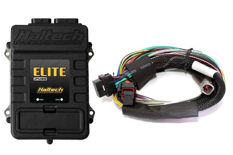 Haltech HT-151302 Elite 2500 Basic Universal Wire-In Harness ECU Kit