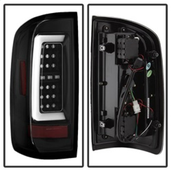 SPYDER 5084576 Spyder Chevy Colorado 2015-2017 Light Bar LED Tail Lights - Black ALT-YD-CCO15-LED-BK