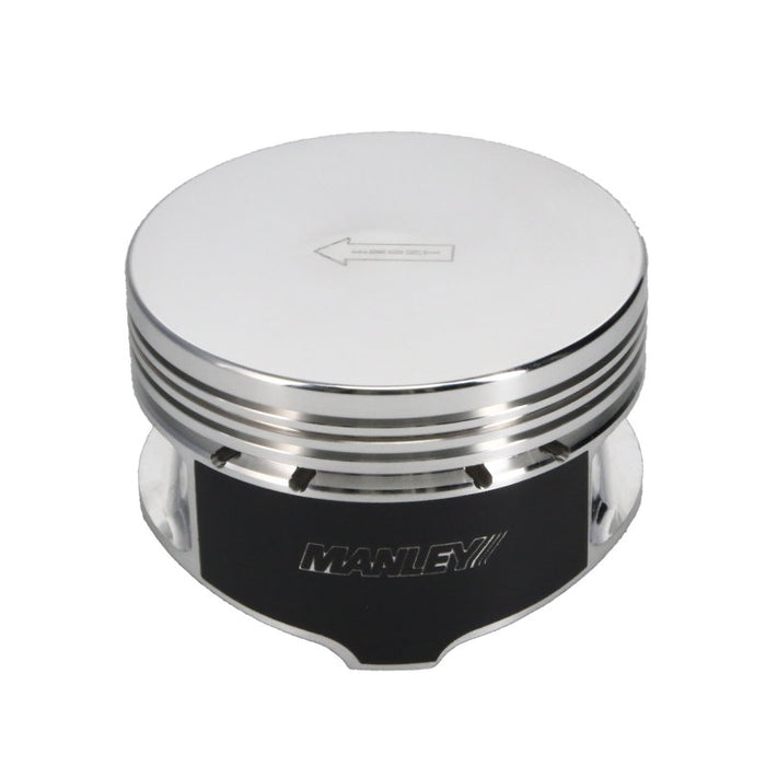 Manley Performance 594020C-8 Manley Ford 4.6L/5.4L (3Valve) Flat Top Forged Aluminum 3.572in Bore 0cc Dome Piston Set