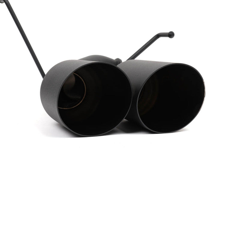 BLOX Racing BXEX-51106-BK 2022+ WRX Muffler Delete / Axle Back Single Wall 4in - Matte Black Tips