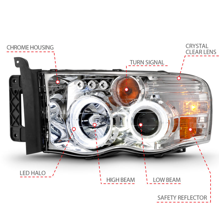 ANZO 111491 ANZ LED/Projector Headlights