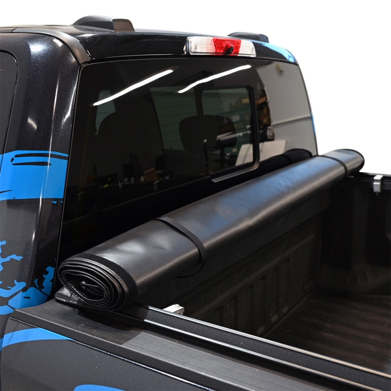 Westin 19-11005 17-24 Ford F-250/350 Super Duty 6.75ft. Bed Soft Roll Tonneau Cover - Black
