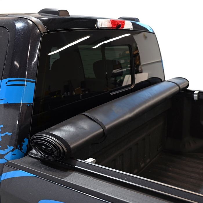 Westin 19-11005 17-24 Ford F-250/350 Super Duty 6.75ft. Bed Soft Roll Tonneau Cover - Black