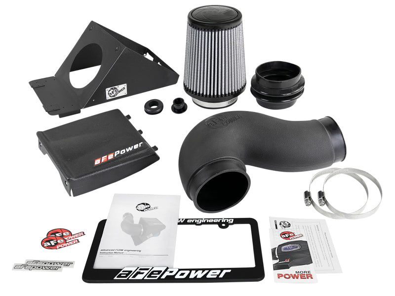 aFe 54-13025D Magnum FORCE Stage-2 Pro DRY S Cold Air Intake System 10-18 Ford Taurus SHO V6-3.5L (tt)