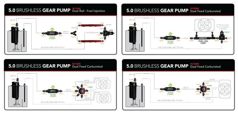 Aeromotive 18026 AER In-Tank Fuel Pumps