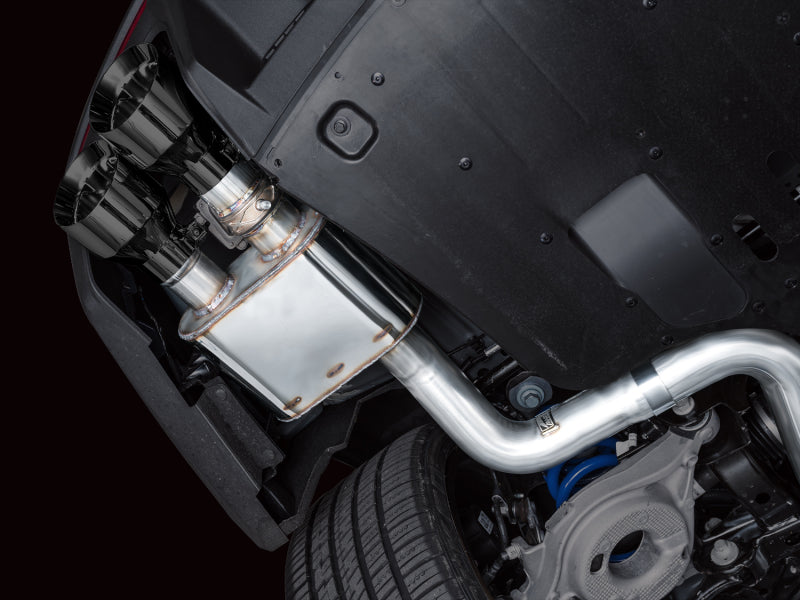 AWE Tuning 3025-43375 AWE 2024 Ford Mustang Dark Horse S650 RWD SwitchPath Catback Exhaust w/ Quad Diamond Black Tips
