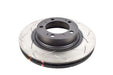 DBA DBA42394S 97-01 Porsche 911 Carrera 3.4L (996)/00-10 Porsche Boxster (986) Front Slotted 4000 Series Rotor - exact high-resolution product image