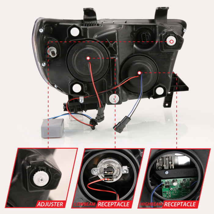 ANZO 111447 ANZ LED/Projector Headlights