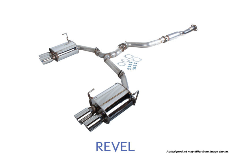 Revel T70188R Medallion Touring-S Catback Exhaust - Dual Muffler/ Quad Tip 15-17 Subaru Impreza WRX / Sti