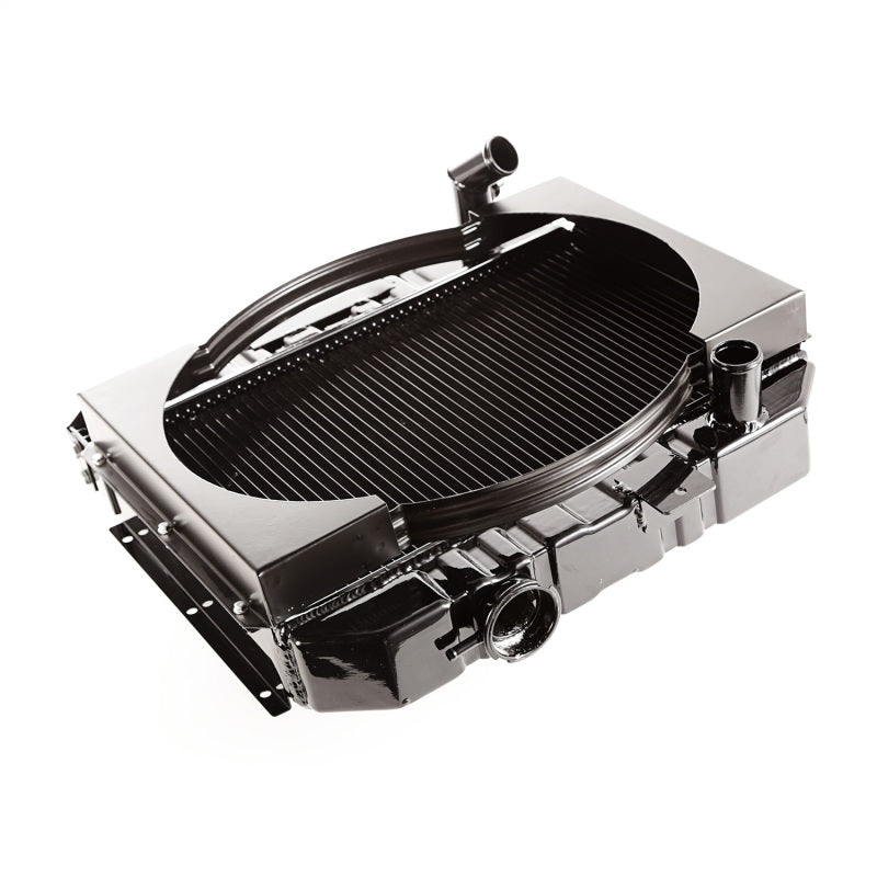 OMIX 17101.01 Omix Radiator w/ Fan Shroud 2 Row- 41-52 Willys Models