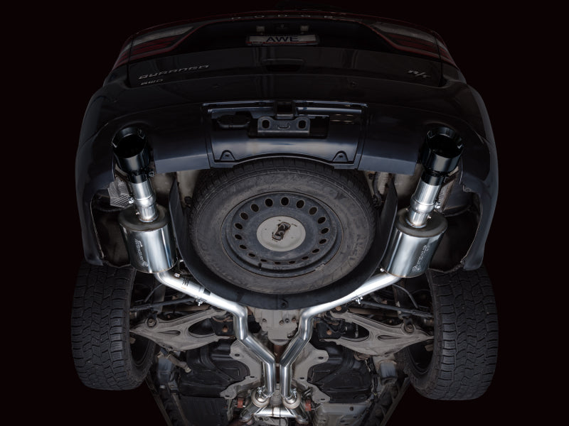 AWE Tuning 3015-33575 11-24 Dodge Durango 5.7L Touring Edition Exhaust w/ Diamond Black Tips