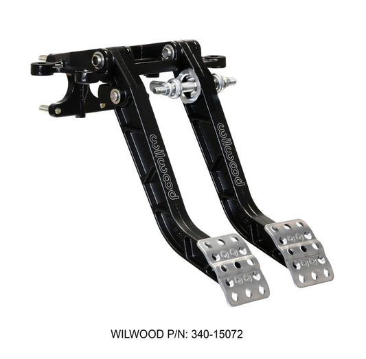 Wilwood WIL340-15072 Brake Pedal Fwd Swing Triple M/Cyl Tru-Bar