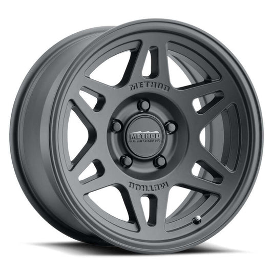 Method Wheels MR70689060518 Method MR706 Bead Grip 18x9 18mm Offset 6x5.5 5.5mm Matte Black Wheel