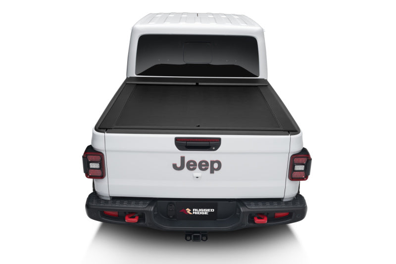 Rugged Ridge 13550.31 Armis Retractable Locking Bed Cover 20-21 JT