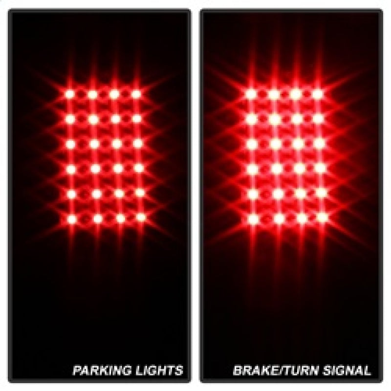 SPYDER 5012777 xTune Dodge RAM 1500 94-01 / RAM 2500/3500 94-02 LED Tail Lights Black ALT-ON-DRAM94-LED-BK