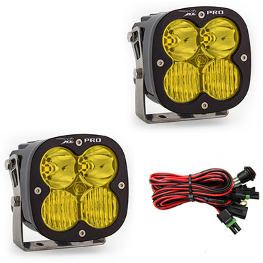 Baja Designs 507813 XL Pro Series Driving Combo Pattern Pair LED Light Pods - Amber