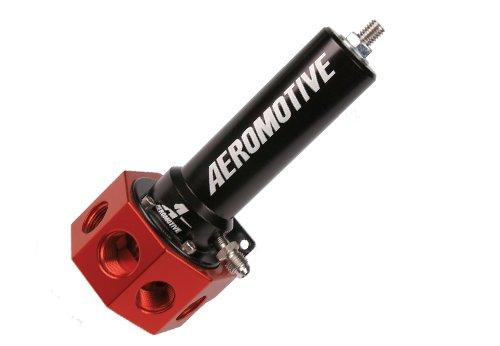 Aeromotive 13133 Regulator - 30-120 PSI - .500 Valve - 4x AN-08 and AN-10 inlets / AN-10 Bypass