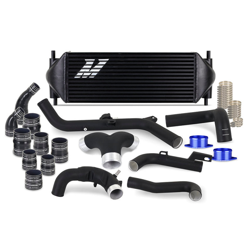 Mishimoto MMINT-BR27-21KBBK 21+ Bronco 2.7 Stock Location INT Kit MWBK Pipes BK Cooler