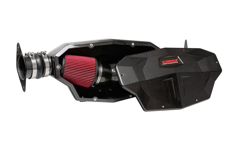 CORSA Performance 44003D Corsa 2020-2024 Chevrolet Corvette C8 Stingray Carbon Fiber Air Intake