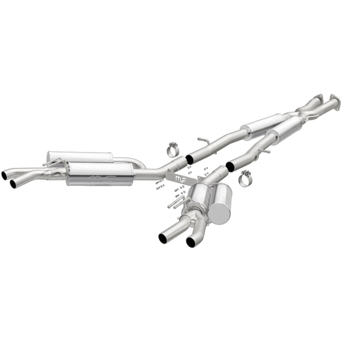 Magnaflow 19406 MagnaFlow 2018 Kia Stinger V6 3.3L (Reuse Fascia Tips) Stainless Cat Back Perf Exhaust