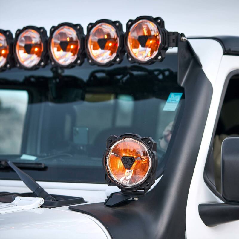 KC HiLiTES 91405 Gravity Titan LED 6in. - Pair Pack (SAE Driving Beam)