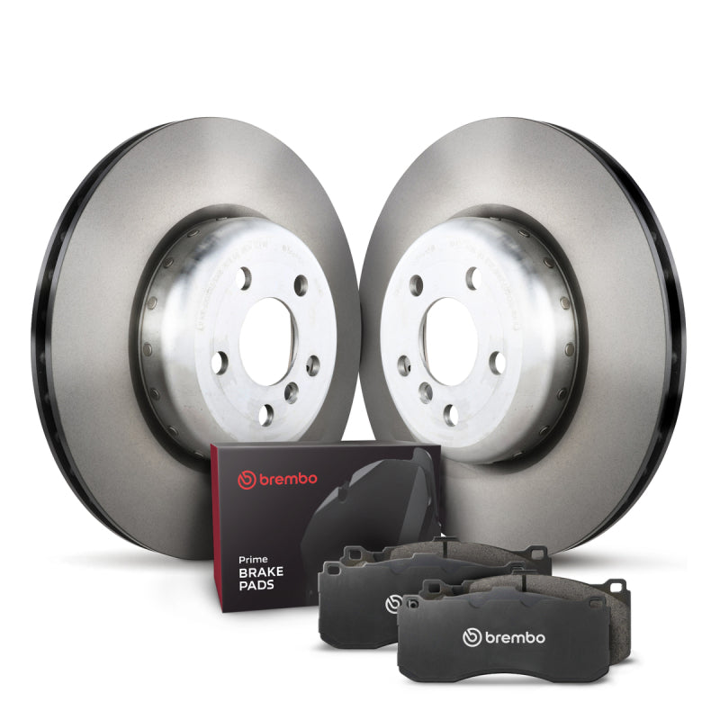 Brembo OE KT04364 18-20 BMW 530e/17-20 530i/530i xDrive 17-20/2018 540d xDrive Rear Disc Brake Kit