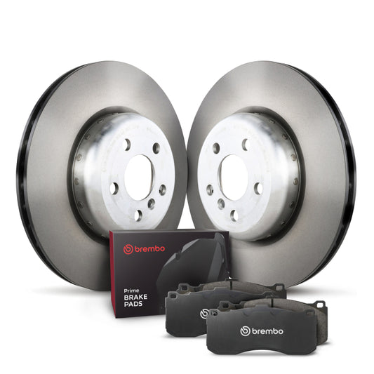 Brembo OE KT04364 18-20 BMW 530e/17-20 530i/530i xDrive 17-20/2018 540d xDrive Rear Disc Brake Kit