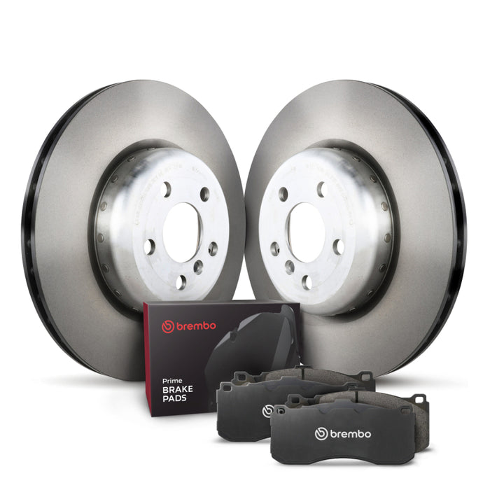 Brembo OE KT04364 18-20 BMW 530e/17-20 530i/530i xDrive 17-20/2018 540d xDrive Rear Disc Brake Kit