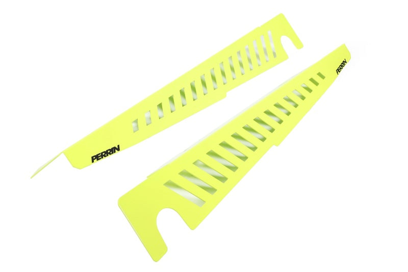 Perrin Performance PSP-ENG-551NY PERRIN 22-25 Subaru WRX Fender Shroud Set - Neon Yellow