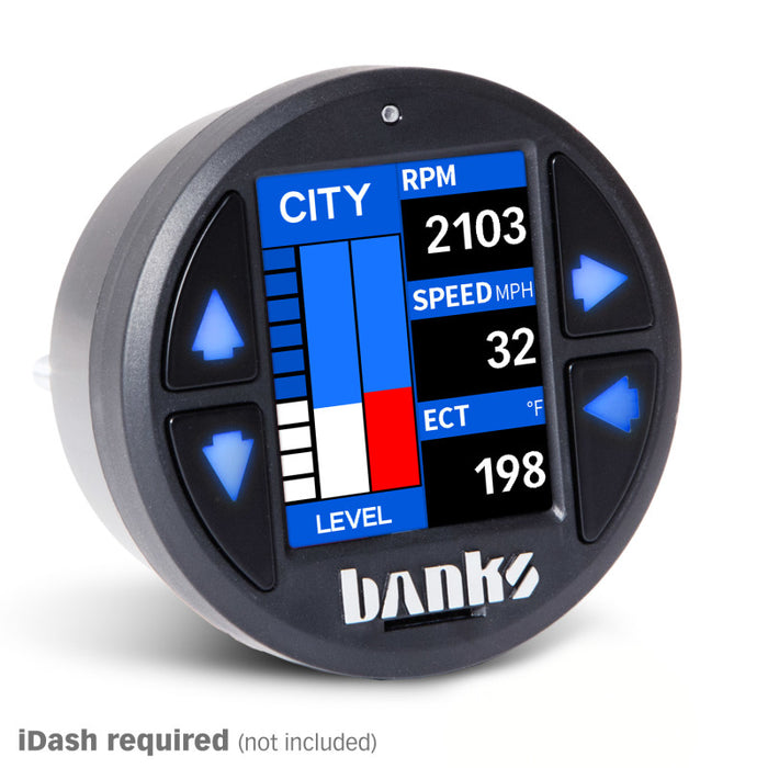 Banks Power 64311-C Pedal Monster Throttle Sensitivity Booster for Use w/ Exst. iDash - 07-19 RAM 2500/3500