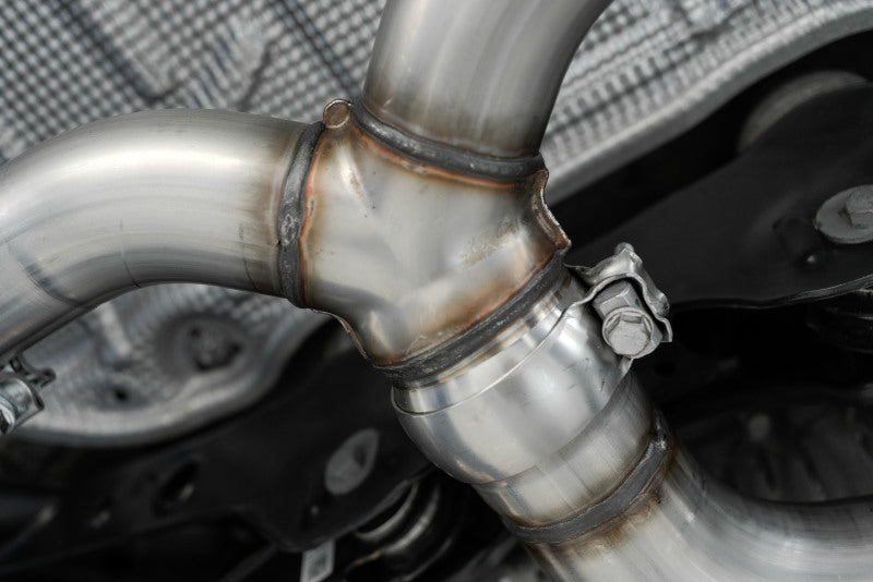 MBRP S46033CF 15-19 VW Golf R MK7/MK7.5 3in T304 Cat Back Exhaust w/ Carbon Fiber Tips