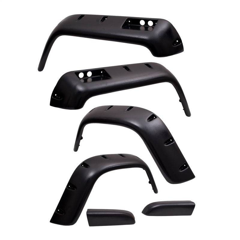 Rugged Ridge 11632.10 All Terrain Fender Flare Kit 87-95 Jeep Wrangler YJ