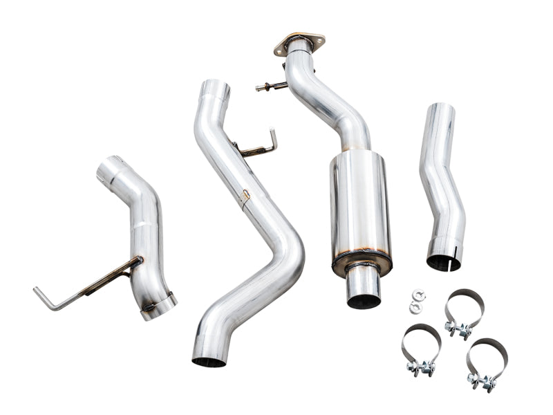 AWE Tuning 3015-21000 2021+ Ford Bronco 0FG Exhaust (No Tips) w/ Bash Guard