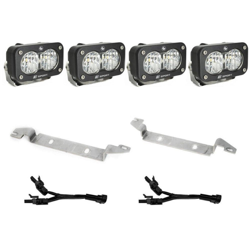Baja Designs 448080 2022 Toyota Tundra S2 Sport OEM Fog Light Replacement Kit