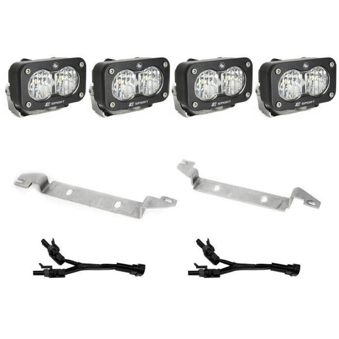 Baja Designs 448080 2022 Toyota Tundra S2 Sport OEM Fog Light Replacement Kit