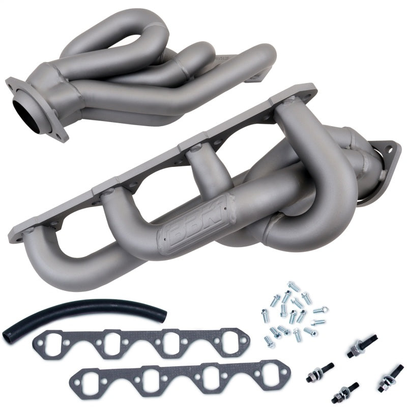 BBK 1512 86-93 Mustang 5.0 Shorty Tuned Length Exhaust Headers - 1-5/8 Titanium Ceramic