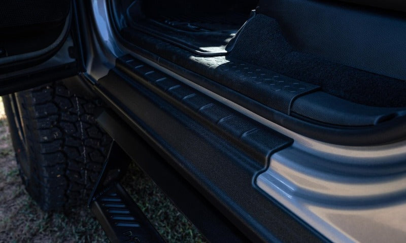 Bushwacker 14117 2021 Ford Bronco 4-Door Armor Rocker Panel - Black
